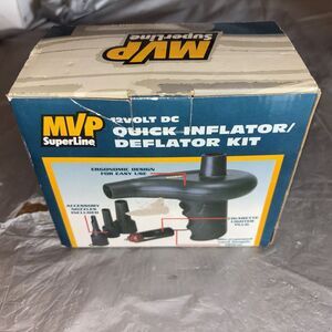MVP SuperLine 12V Quick Inflator/Deflator – Tested – Cigarette Plug Only